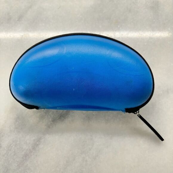 Costa Del Mar Zane Hard Shell Zippered Sunglasses Case Blue OS - Picture 2 of 5